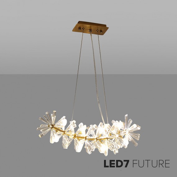 Loft Industry Modern - Stalactite 19 Arc Chandelier